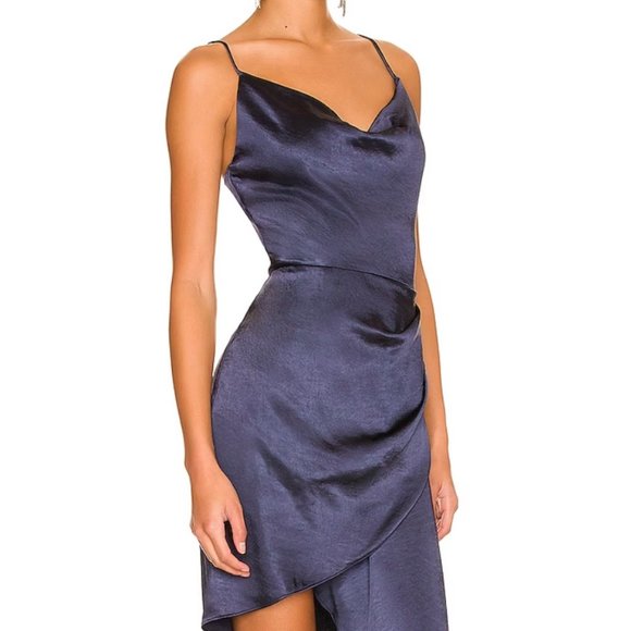 Revolve ELLIATT Jacinda Dress in Navy, Size Small - Picture 3 of 8